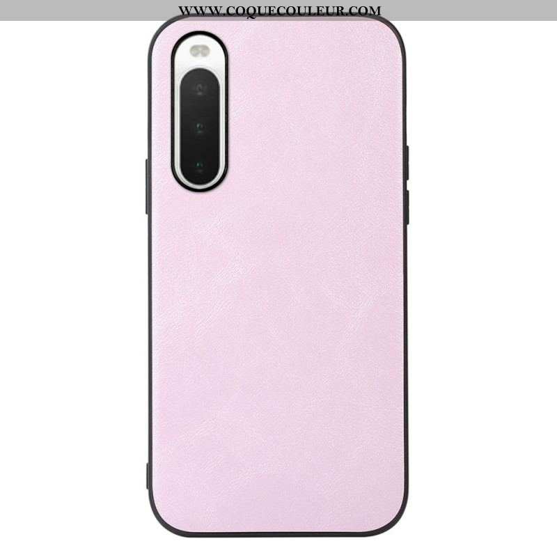 Coque Sony Xperia 10 IV Style Cuir Classy