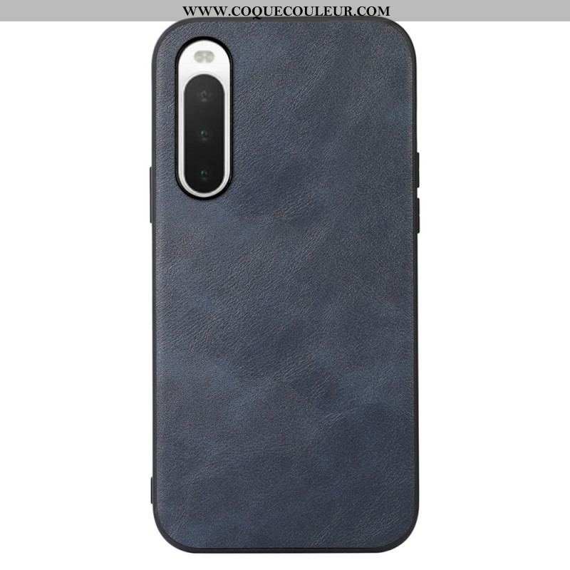 Coque Sony Xperia 10 IV Style Cuir Classy