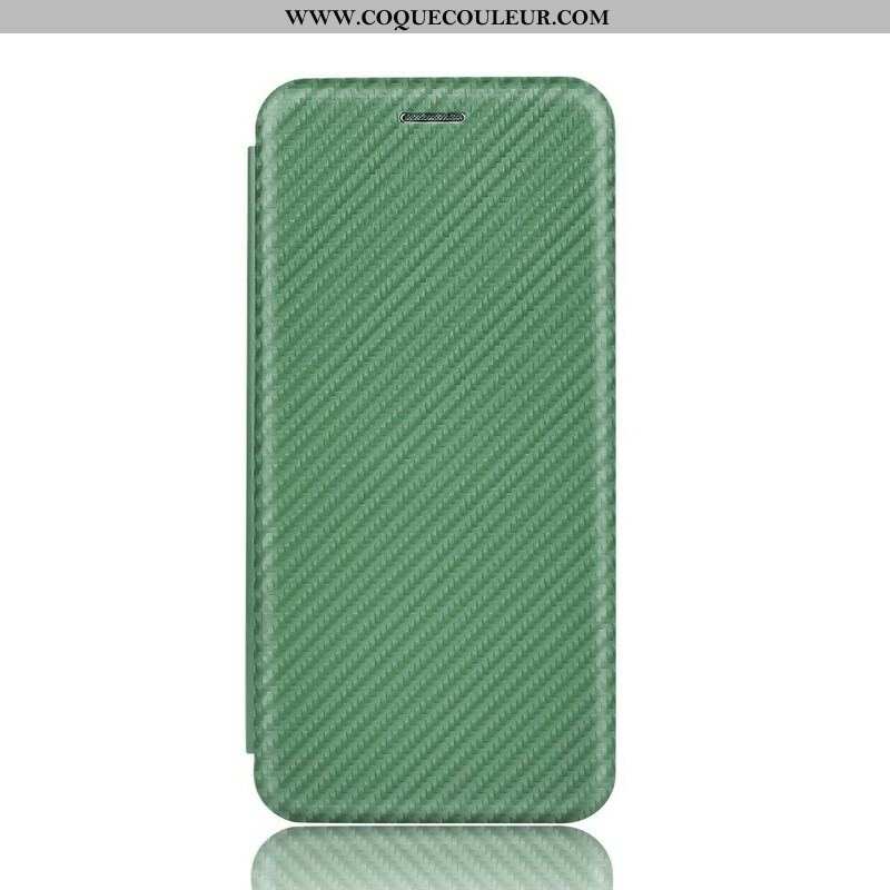 Flip Cover Sony Xperia 5 II Silicone Carbone Coloré