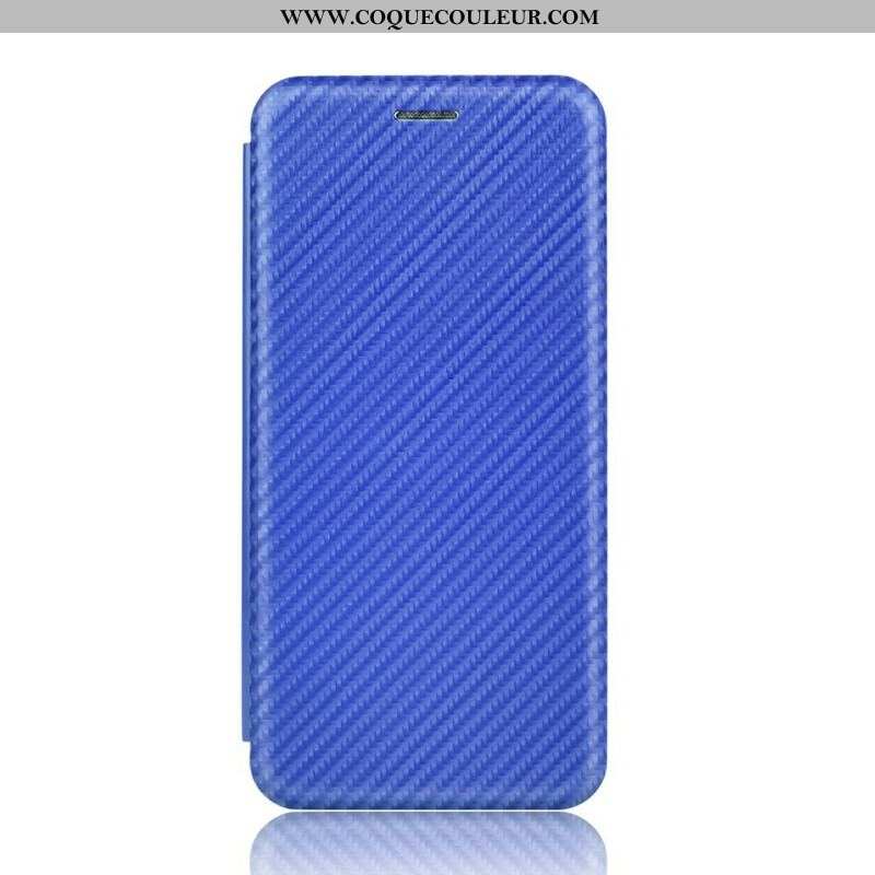 Flip Cover Sony Xperia 5 II Silicone Carbone Coloré