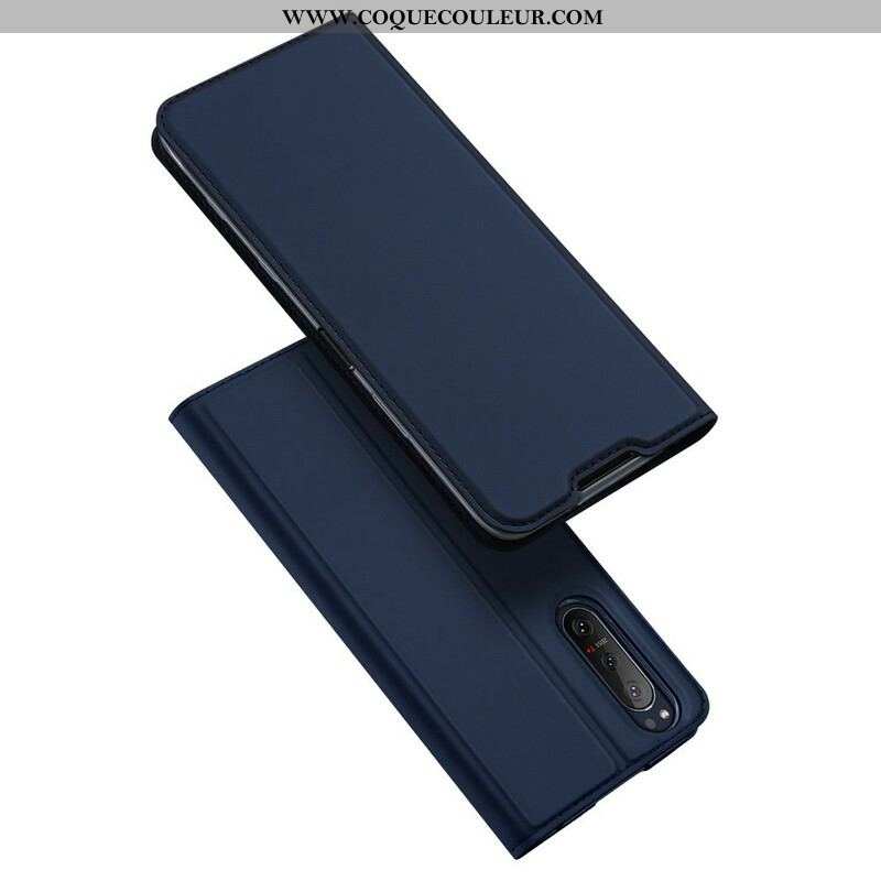 Flip Cover Sony Xperia 5 II Skin Pro DUX DUCIS