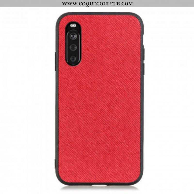 Coque Sony xperia 10 III Mini Véritable Cuir Texturé