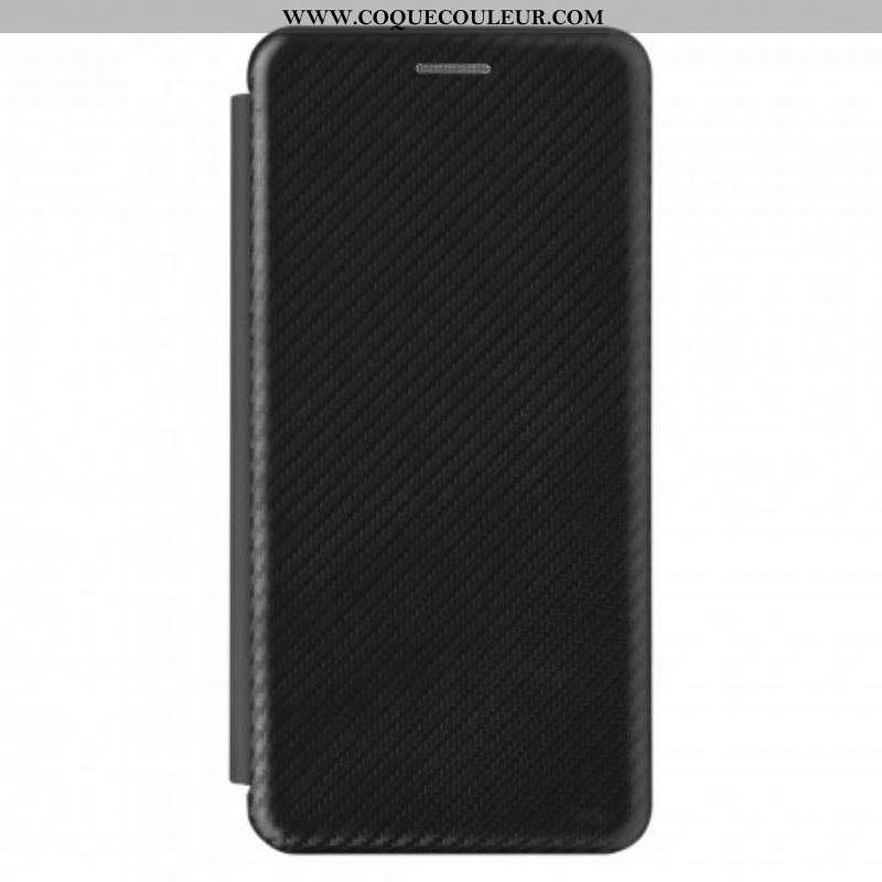 Flip Cover Sony Xperia 10 III Silicone Carbone Coloré