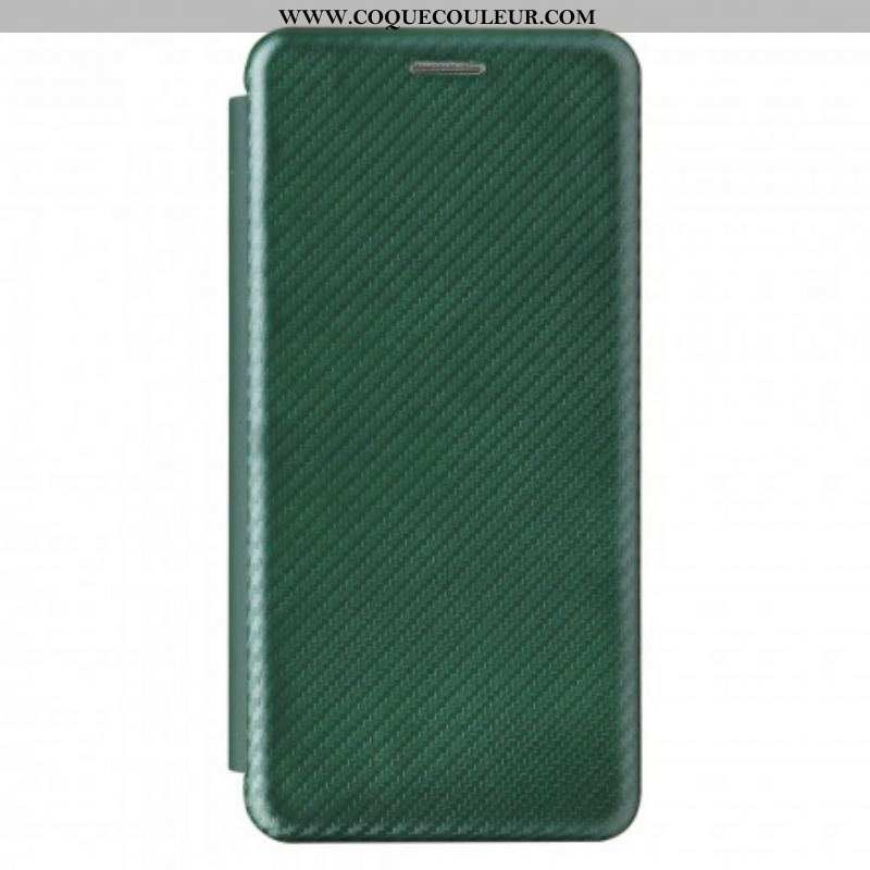 Flip Cover Sony Xperia 10 III Silicone Carbone Coloré