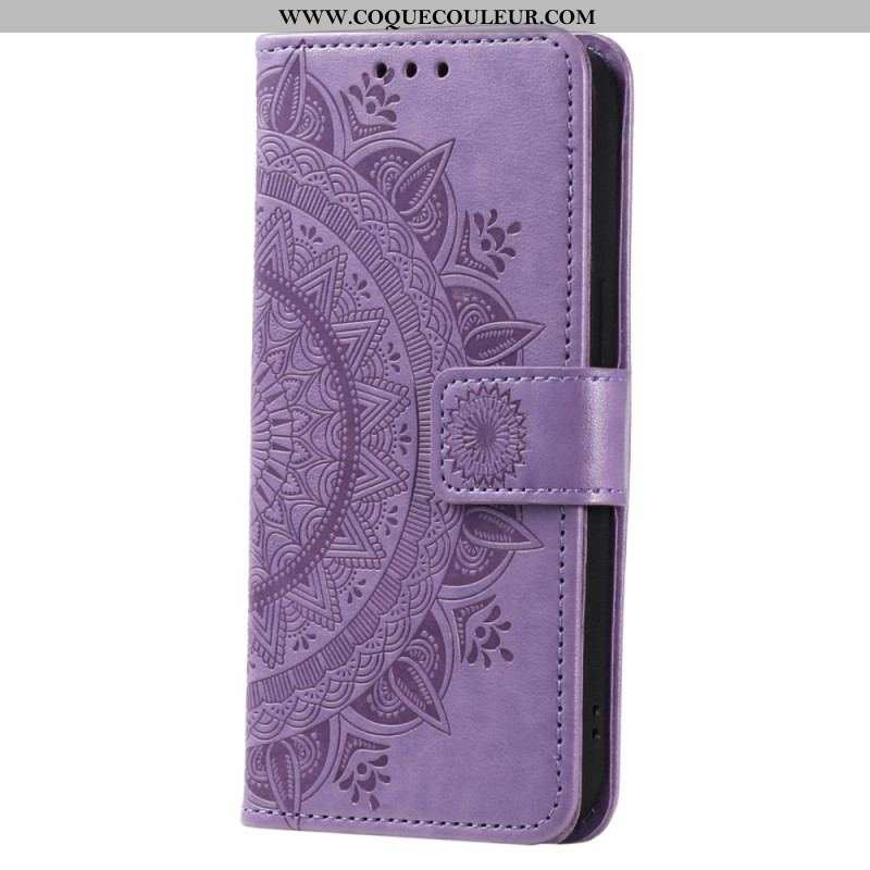 Housse Sony Xperia 5 IV Mandala Soleil à Lanière