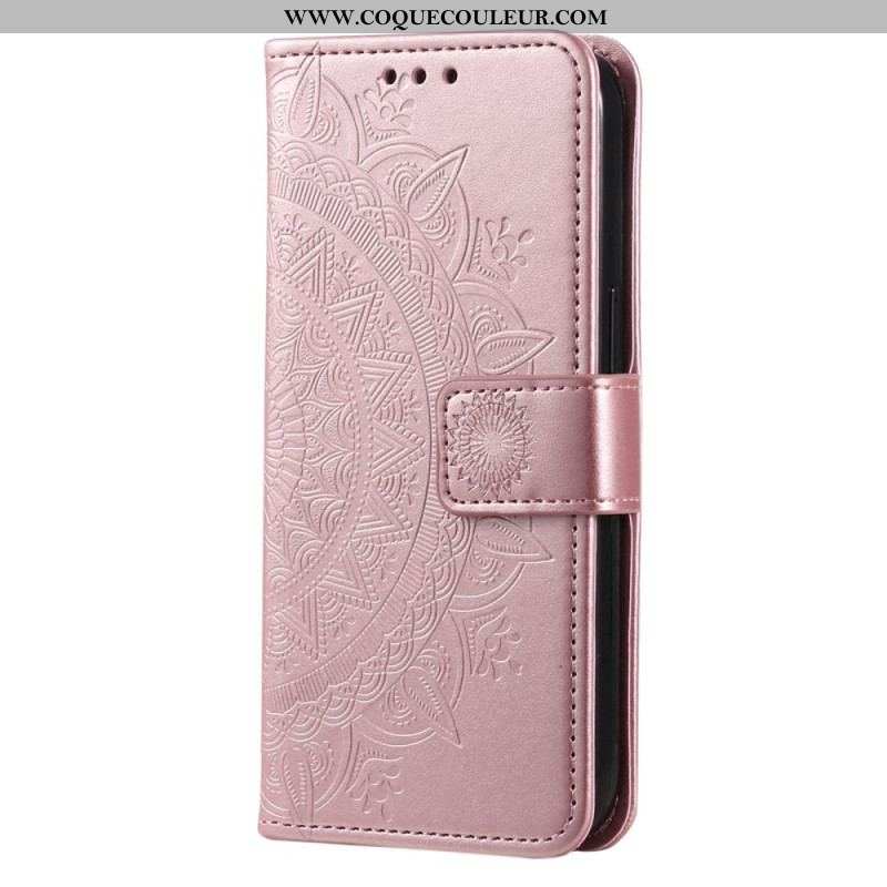 Housse Sony Xperia 5 IV Mandala Soleil à Lanière