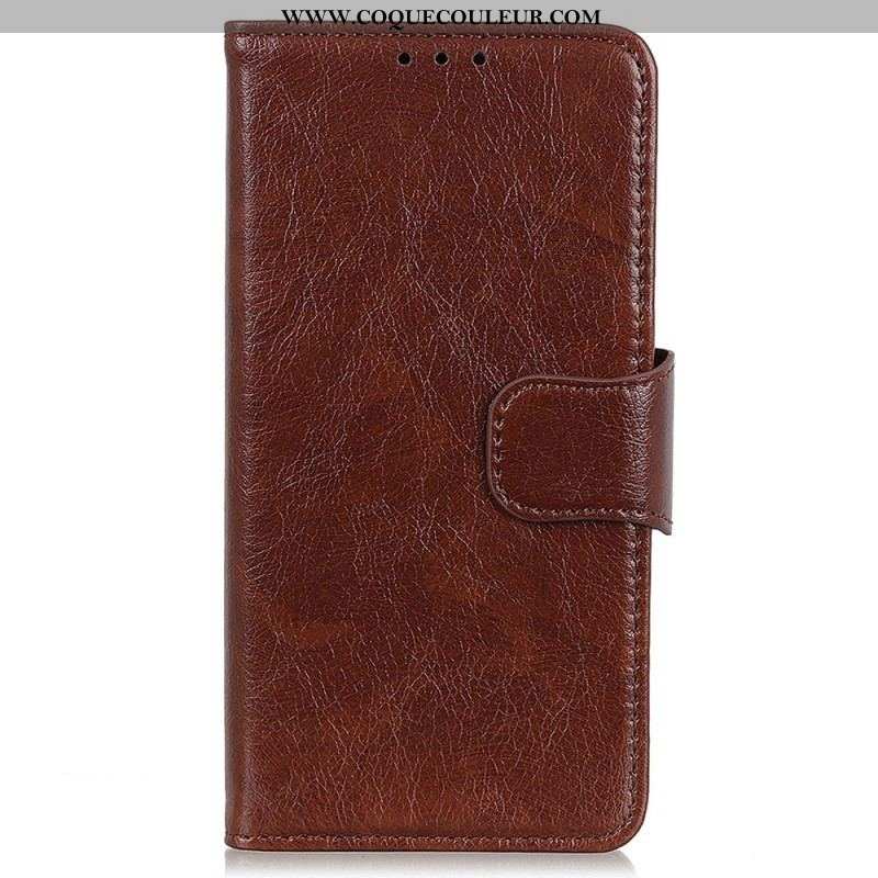 Housse Sony Xperia 5 IV Cuir Fendu Nappa
