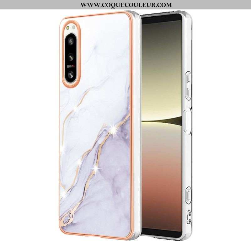 Coque Sony Xperia 5 IV Marbre Coloré