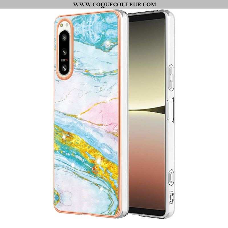 Coque Sony Xperia 5 IV Marbre Coloré