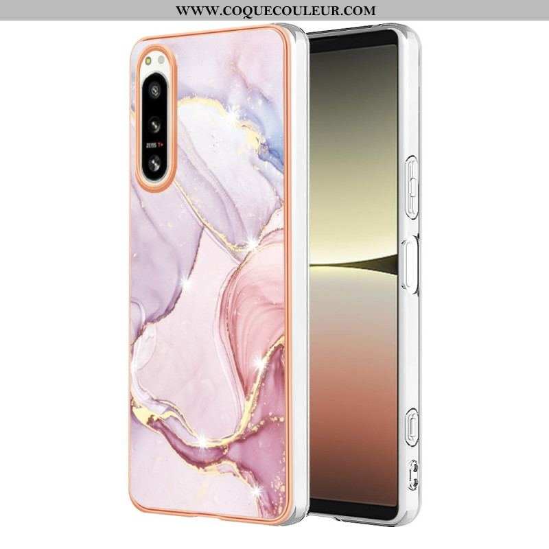 Coque Sony Xperia 5 IV Marbre Coloré