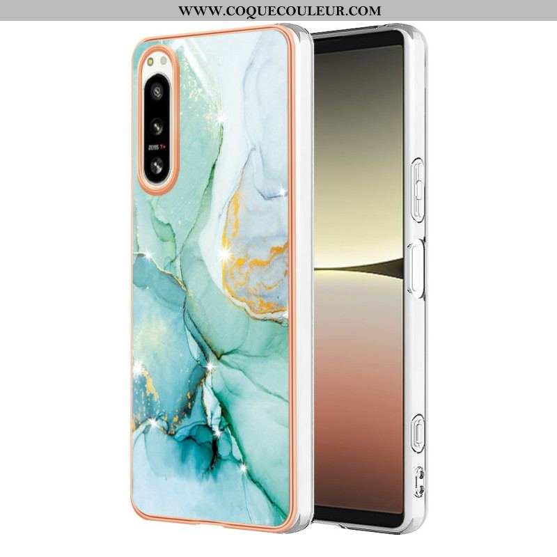 Coque Sony Xperia 5 IV Marbre Coloré