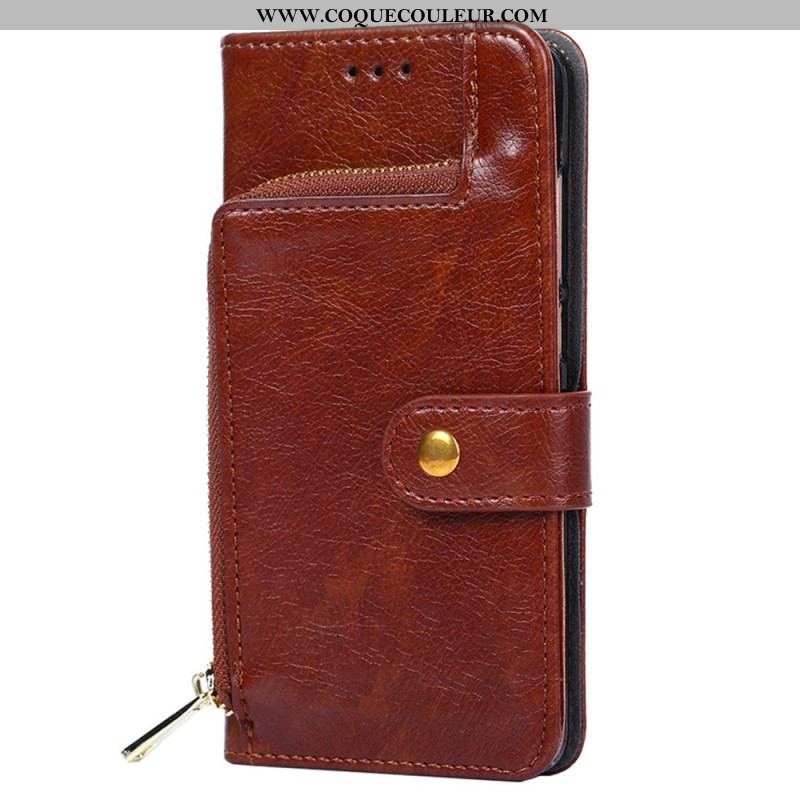 Housse Sony Xperia 5 IV Porte-Monnaie Zippé