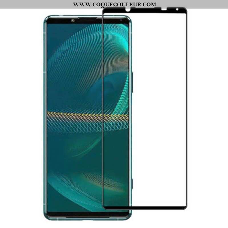 Protection Écran Verre Trempé Contours Noirs Sony Xperia 5 IV