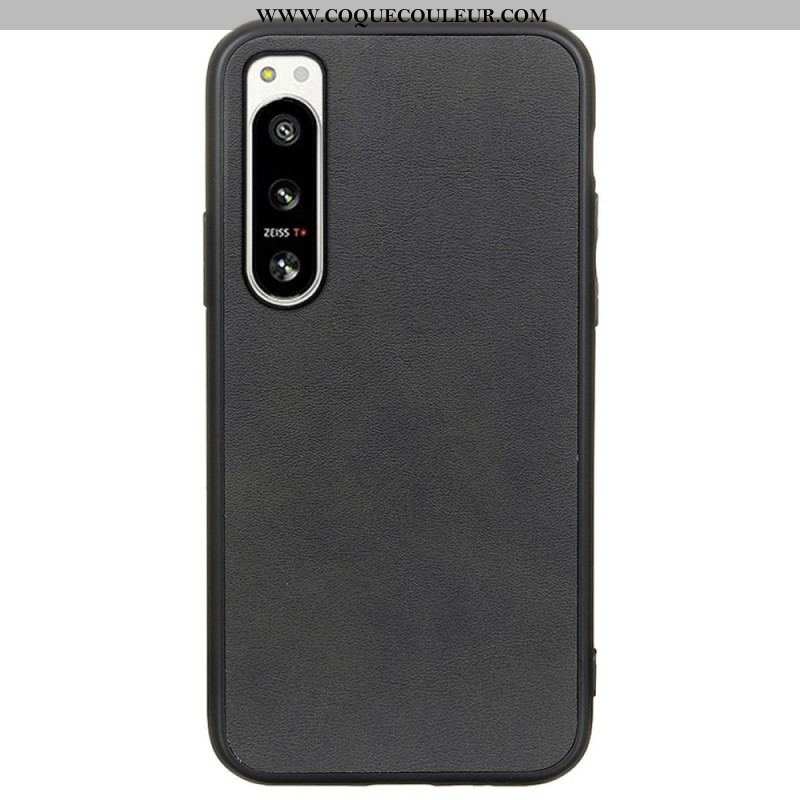 Coque Sony Xperia 5 IV Effet Cuir
