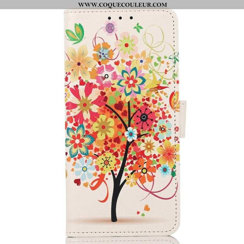Housse Sony Xperia 5 IV Arbre Fleuri