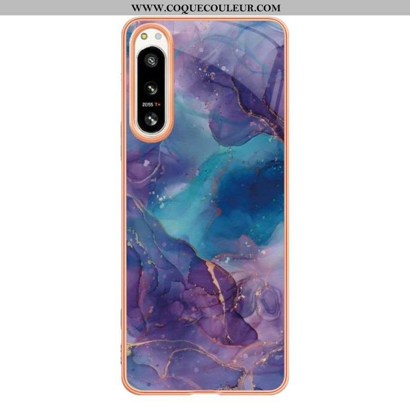 Coque Sony Xperia 5 IV Marbre