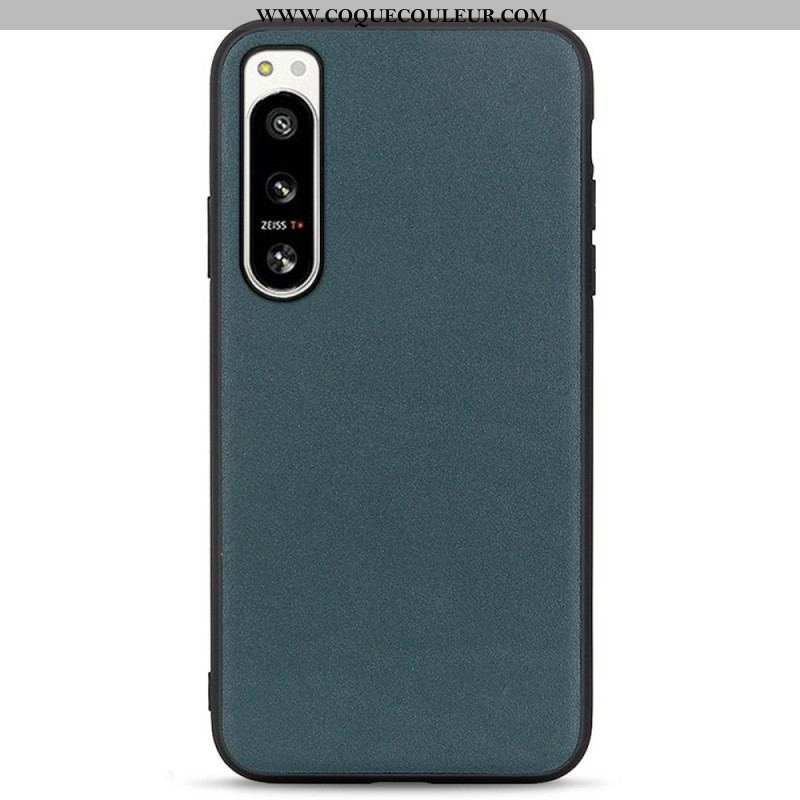 Coque Sony Xperia 5 IV Cuir