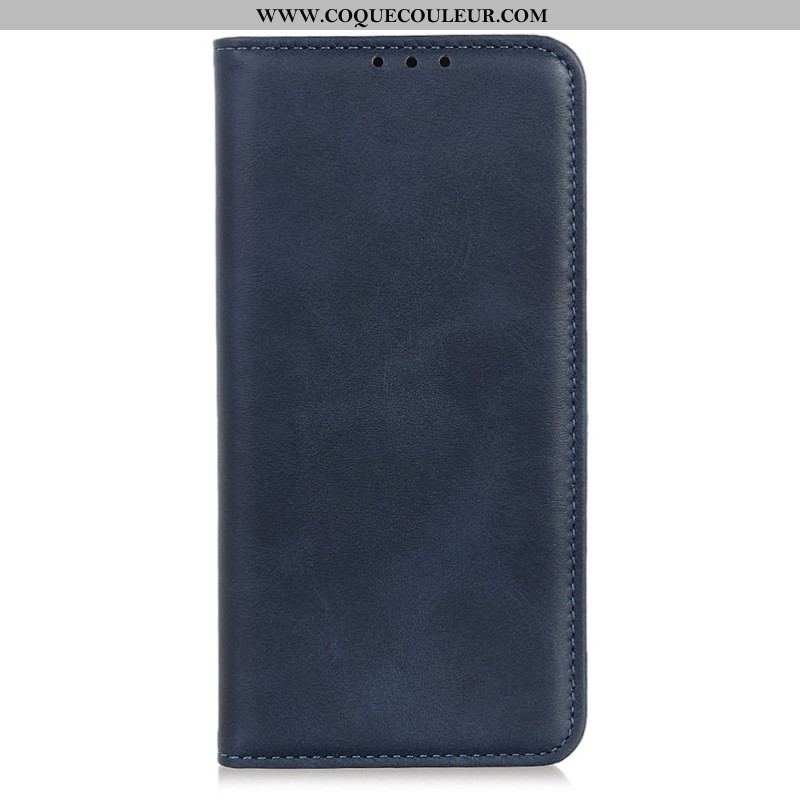 Flip Cover Sony Xperia 5 IV Cuir Fendu