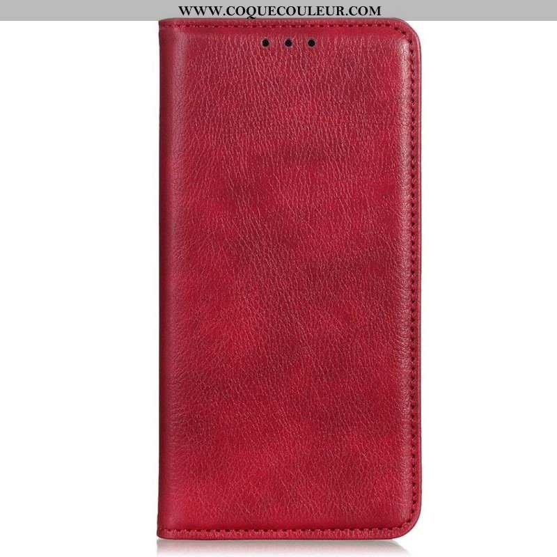 Flip Cover Sony Xperia Pro-I Cuir Litchi Fendu