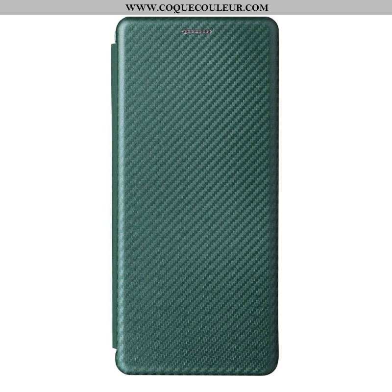 Flip Cover Sony Xperia Pro-I Fibre Carbone