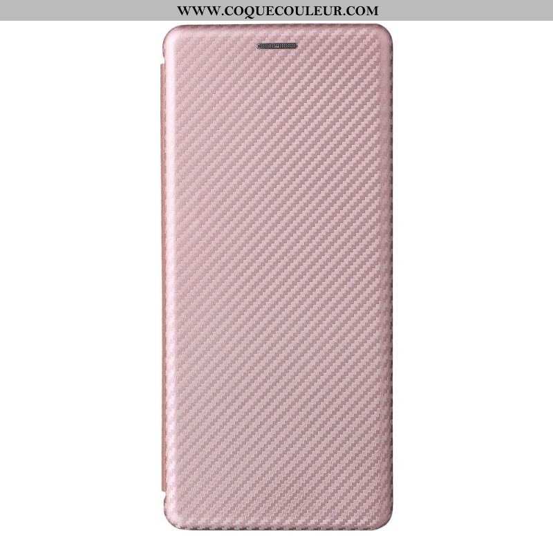 Flip Cover Sony Xperia Pro-I Fibre Carbone