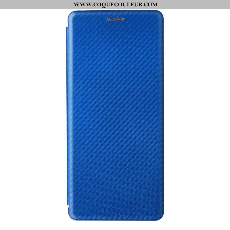 Flip Cover Sony Xperia Pro-I Fibre Carbone