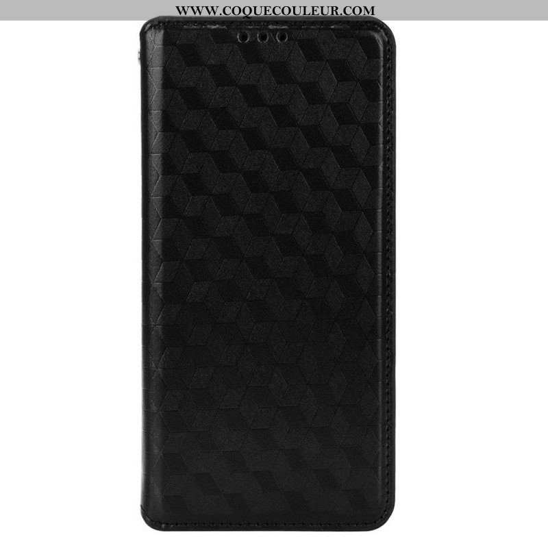 Flip Cover Sony Xperia Pro-I Effet Cuir Diamant