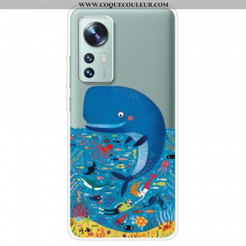 Coque   Xiaomi 12 / 12X  Baleine Graphique