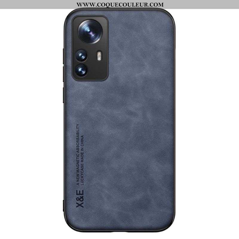 Coque Xiaomi 12 / 12X Cuir Effet Cuir X&E