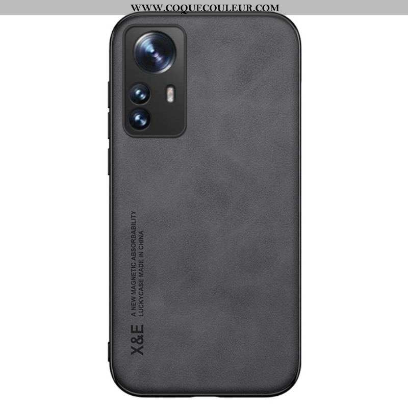 Coque Xiaomi 12 / 12X Cuir Effet Cuir X&E