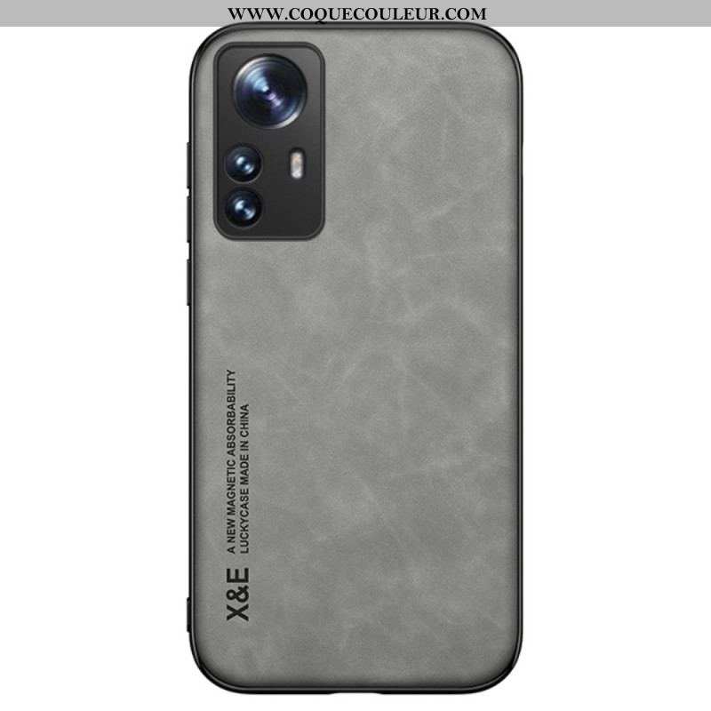 Coque Xiaomi 12 / 12X Cuir Effet Cuir X&E