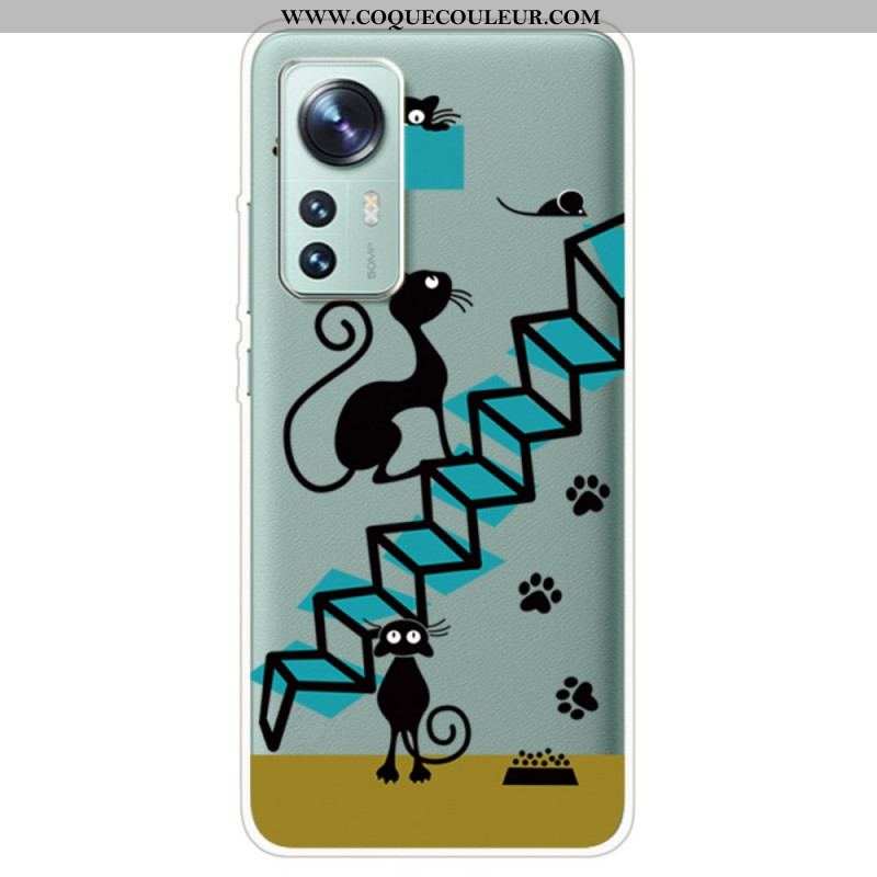 Coque  Xiaomi 12 / 12X  Drôles de Chats