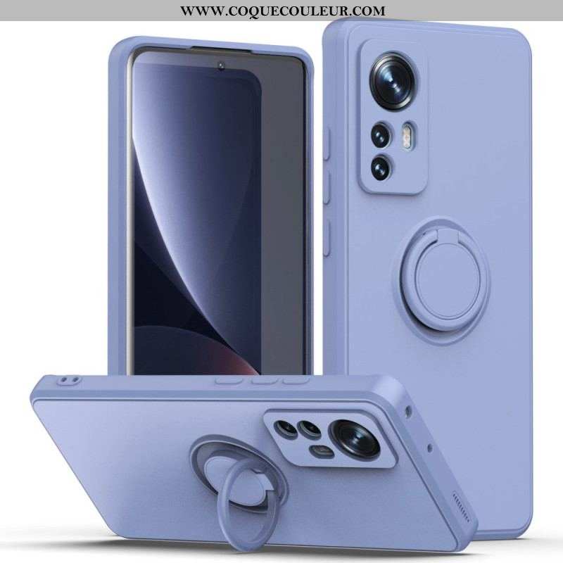 Coque Xiaomi 12 / 12X Unie Anneau-Support