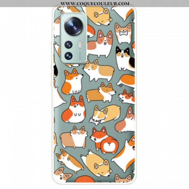 Coque  Xiaomi 12 / 12X  Multiples Chiens