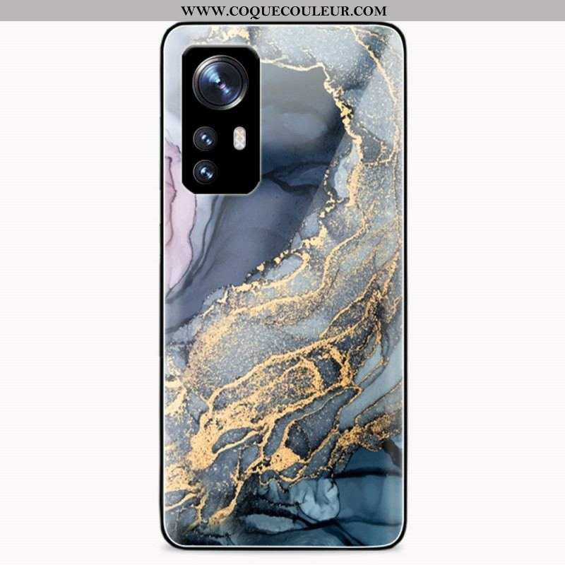 Coque  Xiaomi 12 / 12X  Verre Trempé Marbre Aquarelle