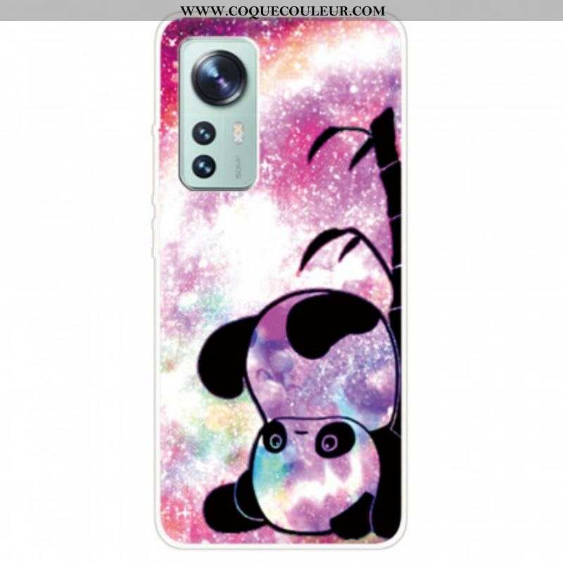 Coque  Xiaomi 12 / 12X  Panda et Bambou