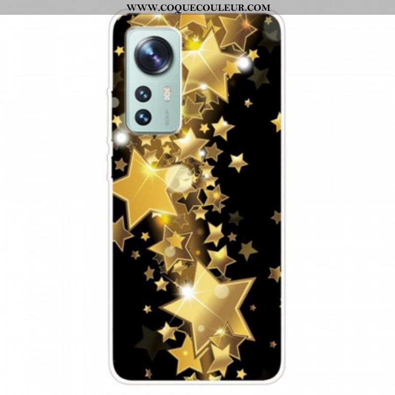 Coque  Xiaomi 12 / 12X  Silicone Étoiles