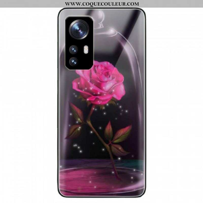 Coque  Xiaomi 12 / 12X  Verre Trempé Rose Magique