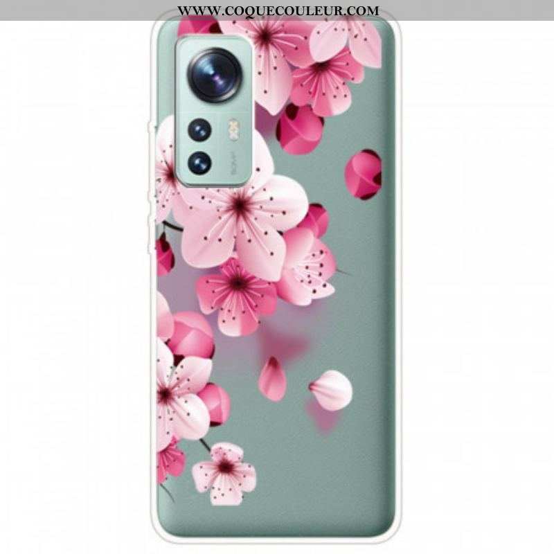 Coque  Xiaomi 12 / 12X  Petites Fleurs Roses