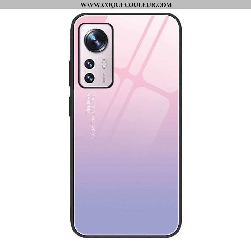 Coque Xiaomi 12 / 12X Verre Trempé Gradient