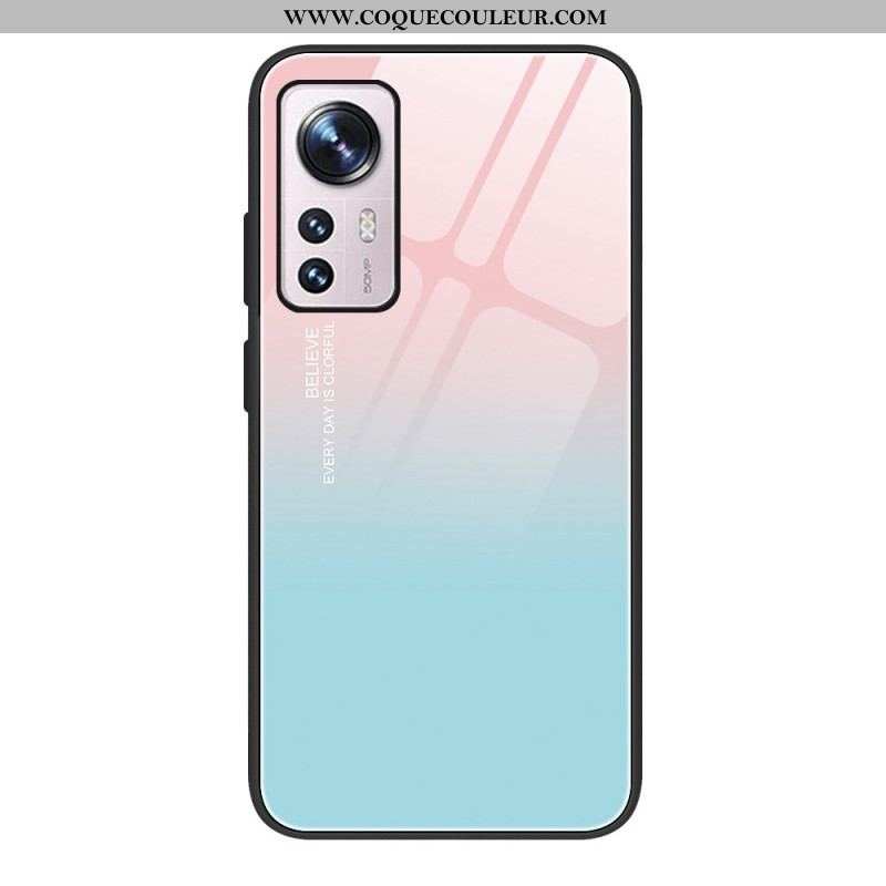 Coque Xiaomi 12 / 12X Verre Trempé Gradient