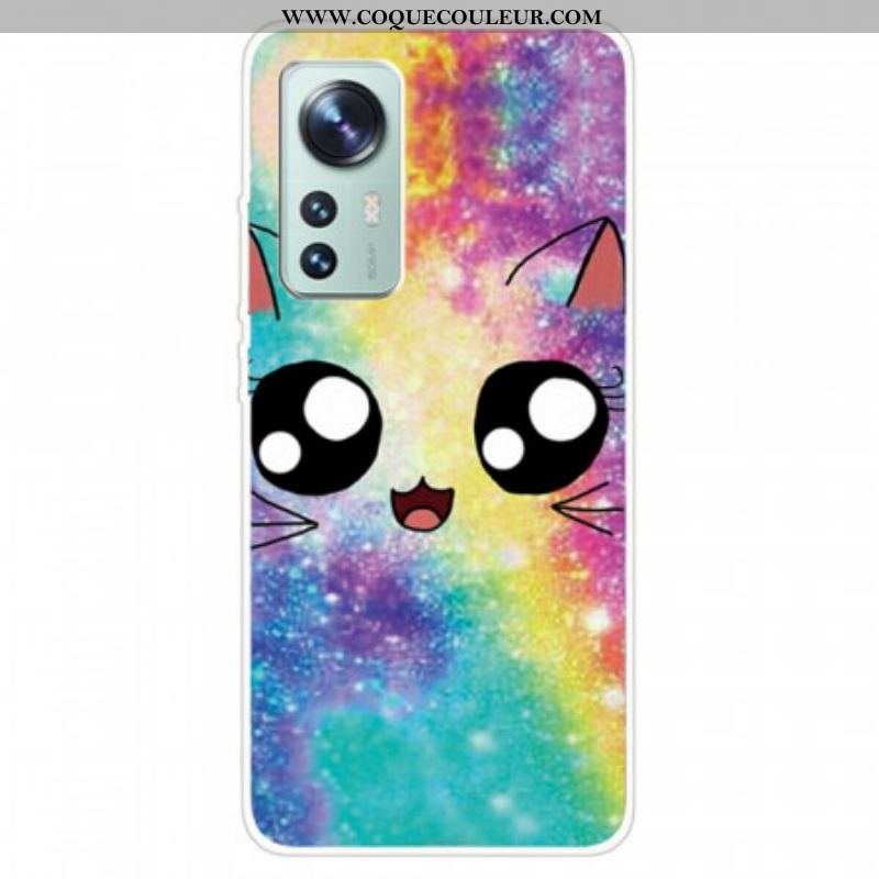 Coque  Xiaomi 12 / 12X  Silicone Chat Cartoon