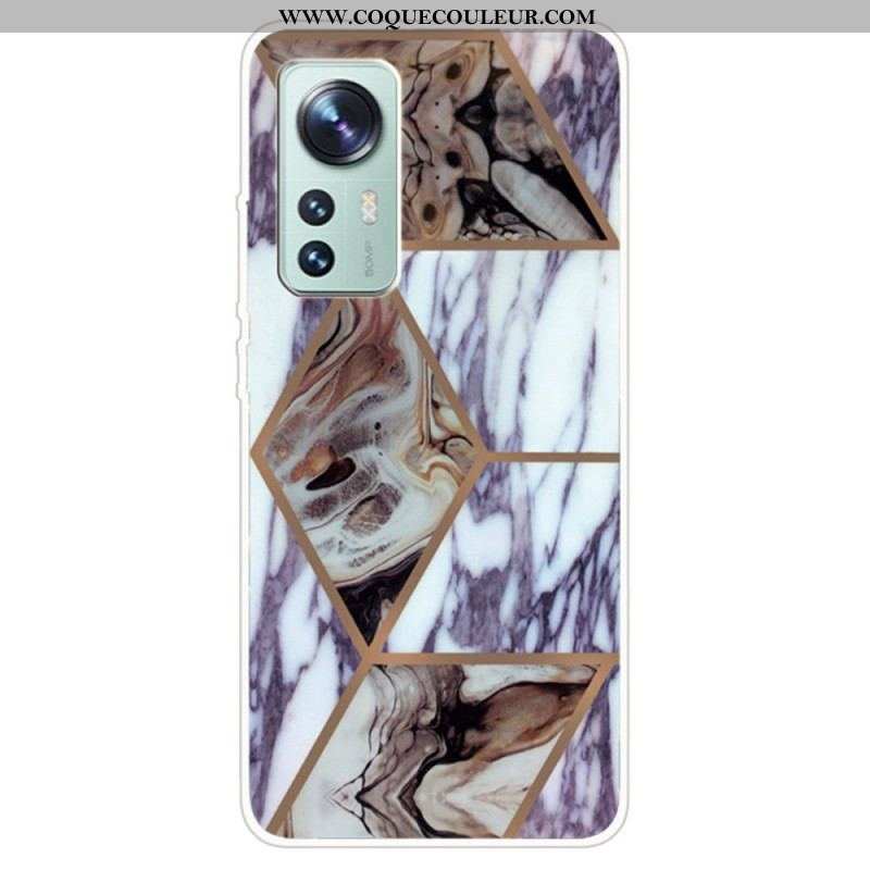 Coque  Xiaomi 12 / 12X  Silicone Marbre Design