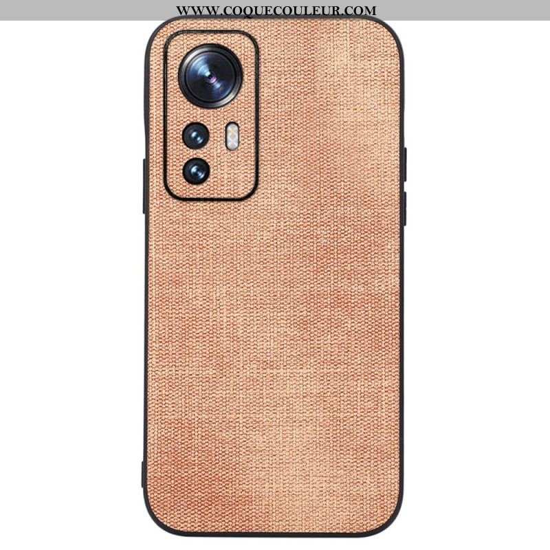 Coque Xiaomi 12 / 12X Style Tissé