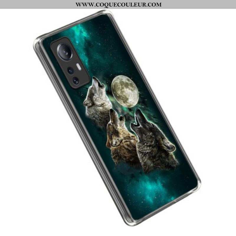 Coque Xiaomi 12 Lite Anti-Jaunissement Loups