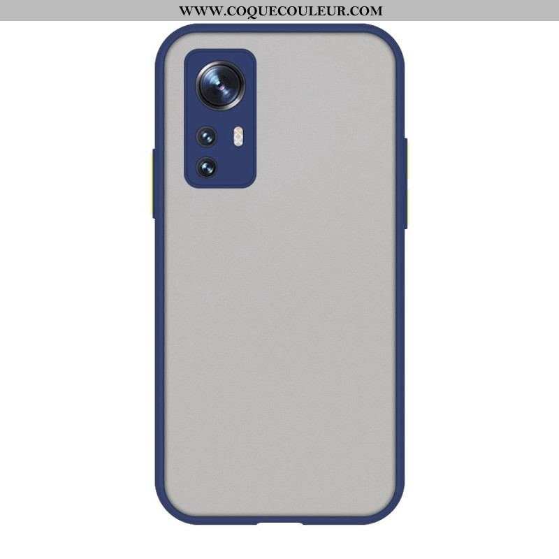 Coque Xiaomi 12 Lite Hybride Rebords Colorés