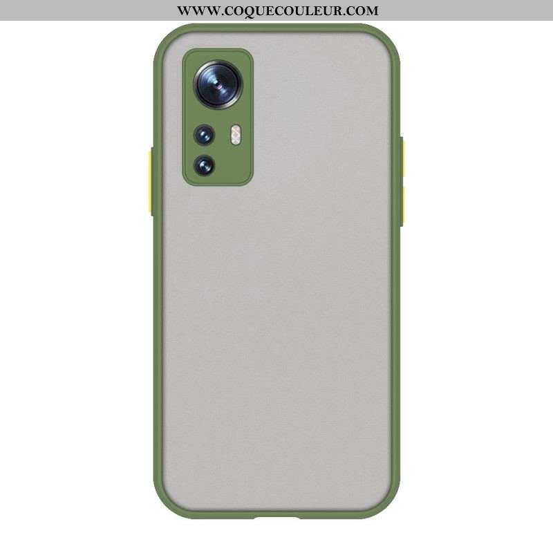 Coque Xiaomi 12 Lite Hybride Rebords Colorés