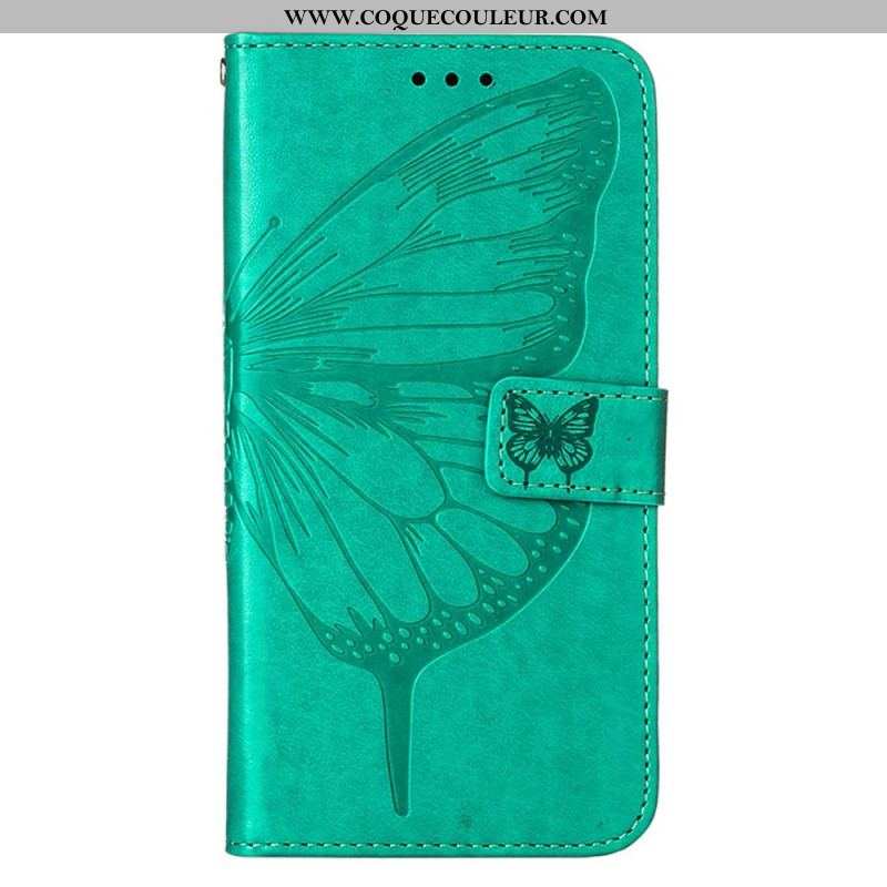 Housse Xiaomi 12 Lite Papillon Design avec Lanière