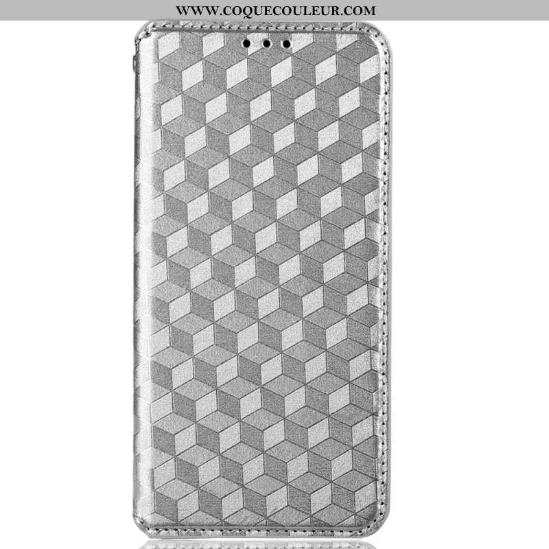 Flip Cover Xiaomi 12 Lite Texture 3D