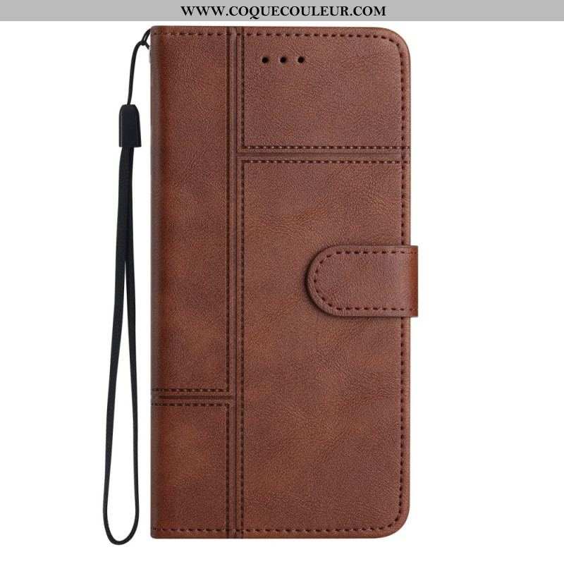 Housse Xiaomi 12 Lite Style Business à Lanière